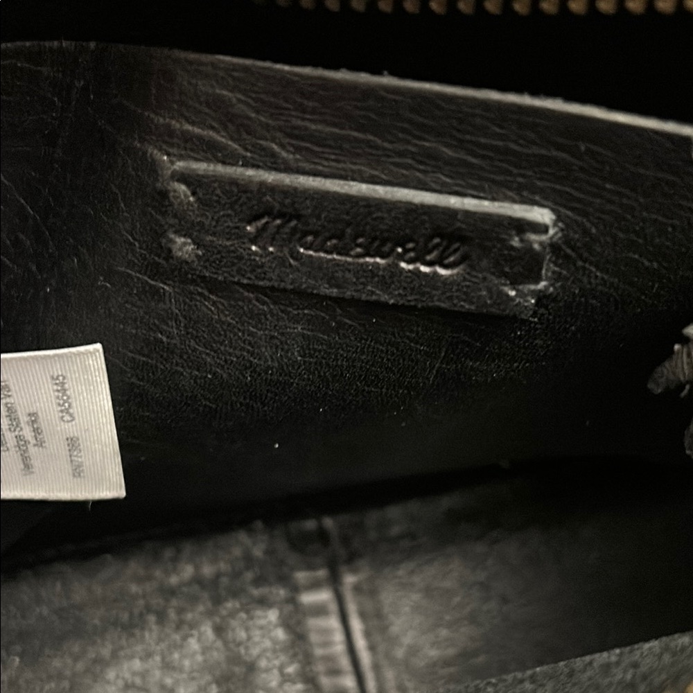 Madewell Black Leather Crossbody Bag - Picture 4 of 8
